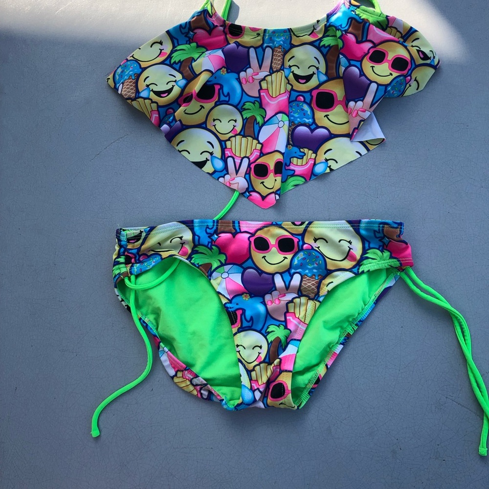 Justice Gitls Swimsuit Size 14